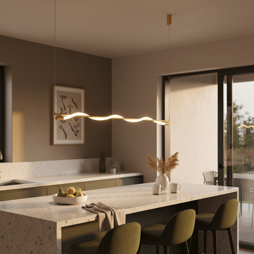 Pulse Long LED Pendant Light