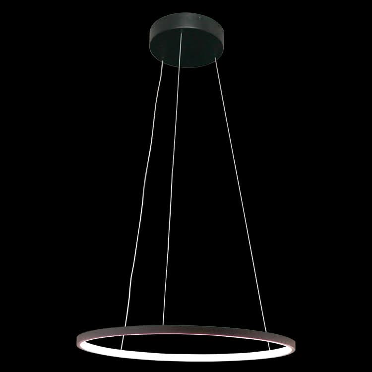 LED Black Pendant Light Dimmable Warm White