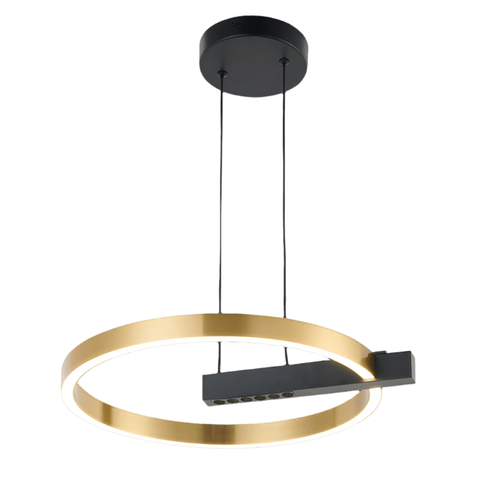 Gold Q LED Pendant Light