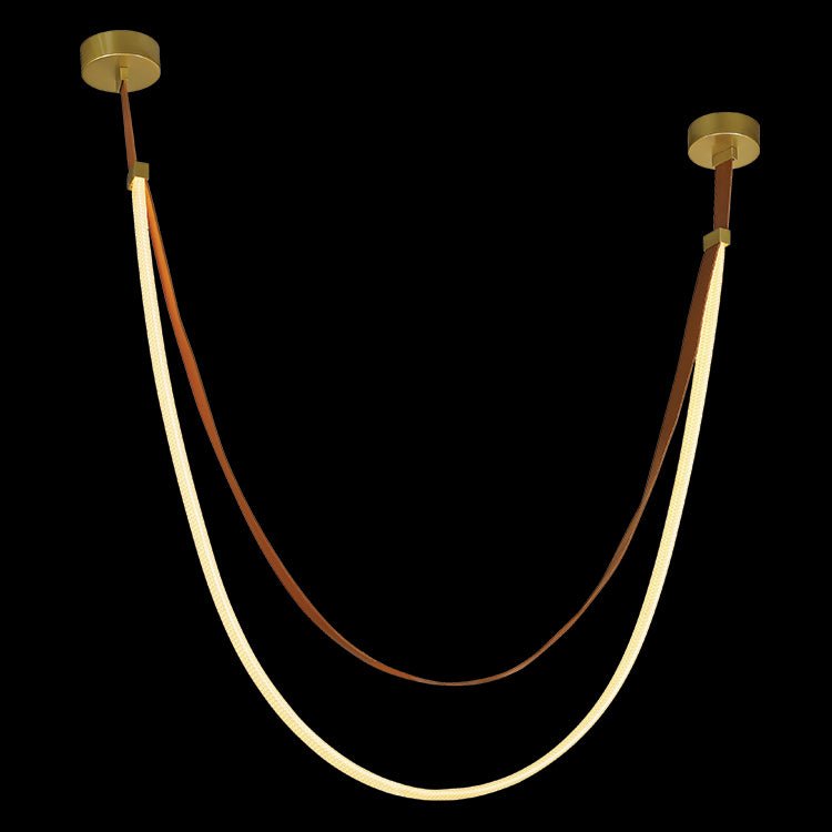 43W 3M Leather Lopp LED Pendant Light