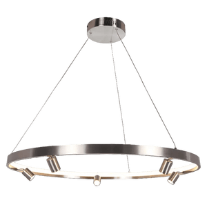 Niche Satin Nickel LED Pendant & Spot Light