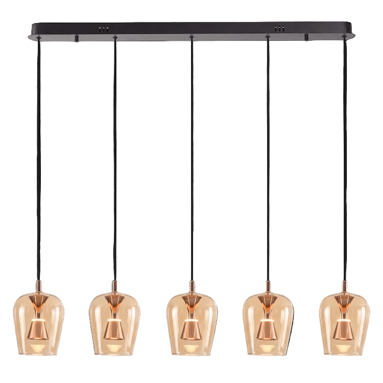 Golden Wizard Glass LED Pendant Light
