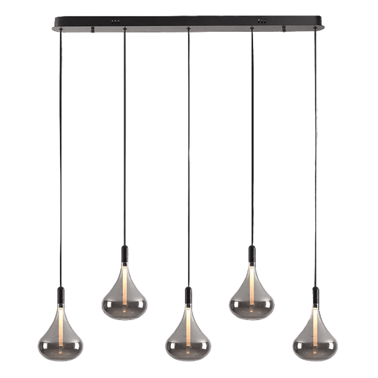 Cape Grape Smoke Glass LED Pendant Light