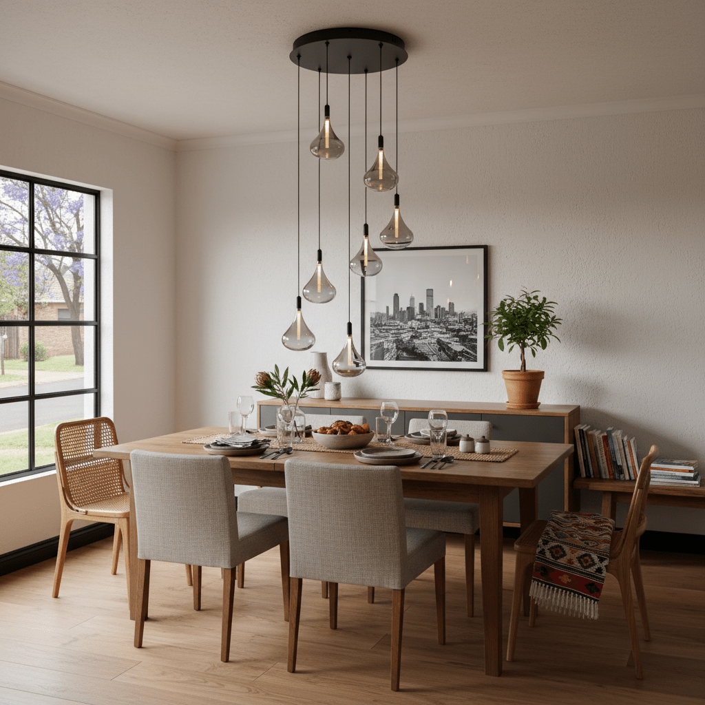 Cape Grape Smoke Glass LED Pendant Light