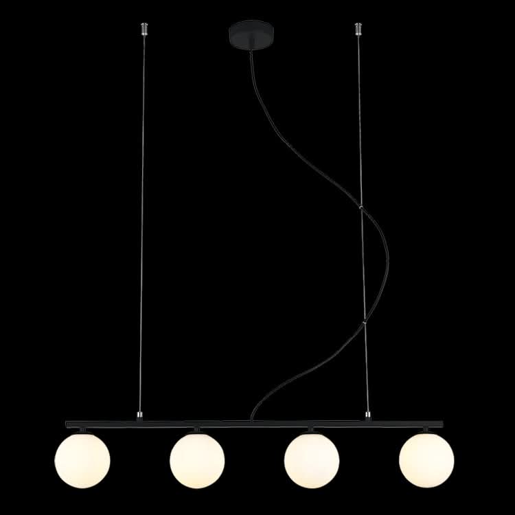 Linear 4 Light Pendant Black