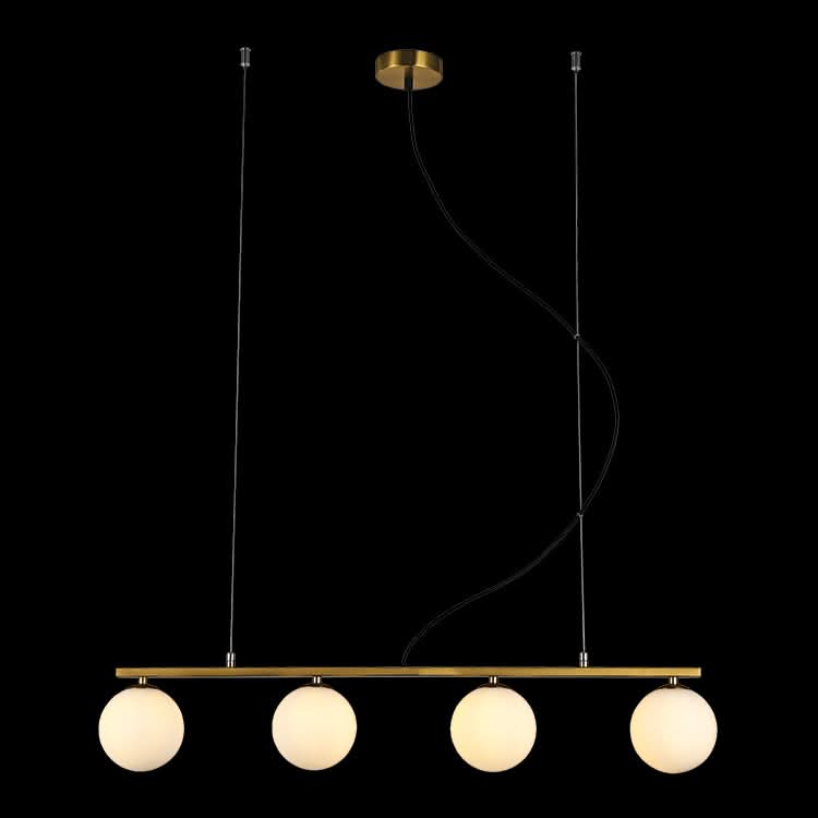 Linear 4 Light Pendant Gold