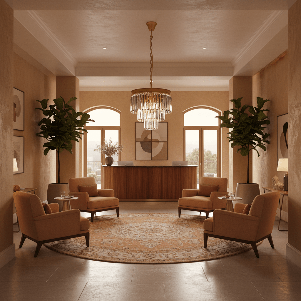Sand Gold 3 Tier Crystal Chandelier - additional product image