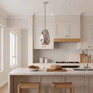 Murphy Smokey Chrome Pendant Light