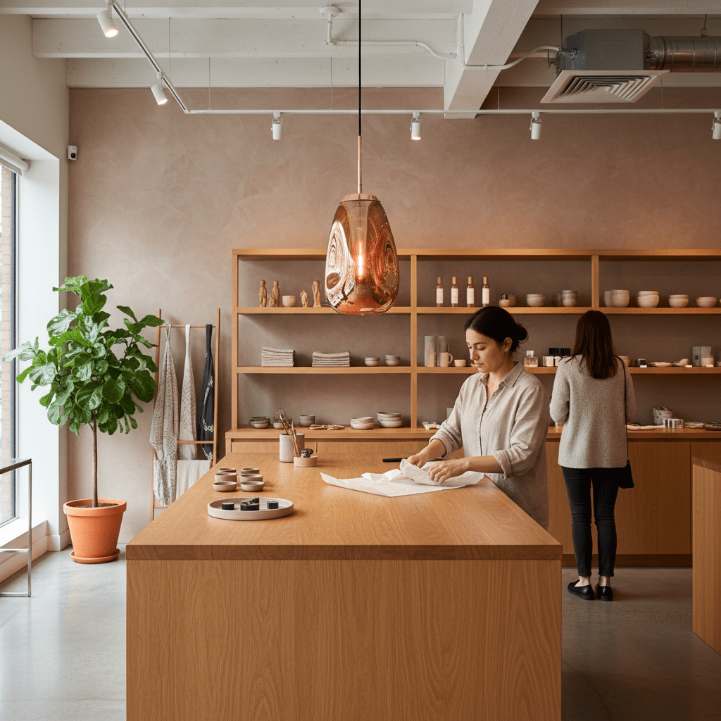 Murphy Copper Pendant Light