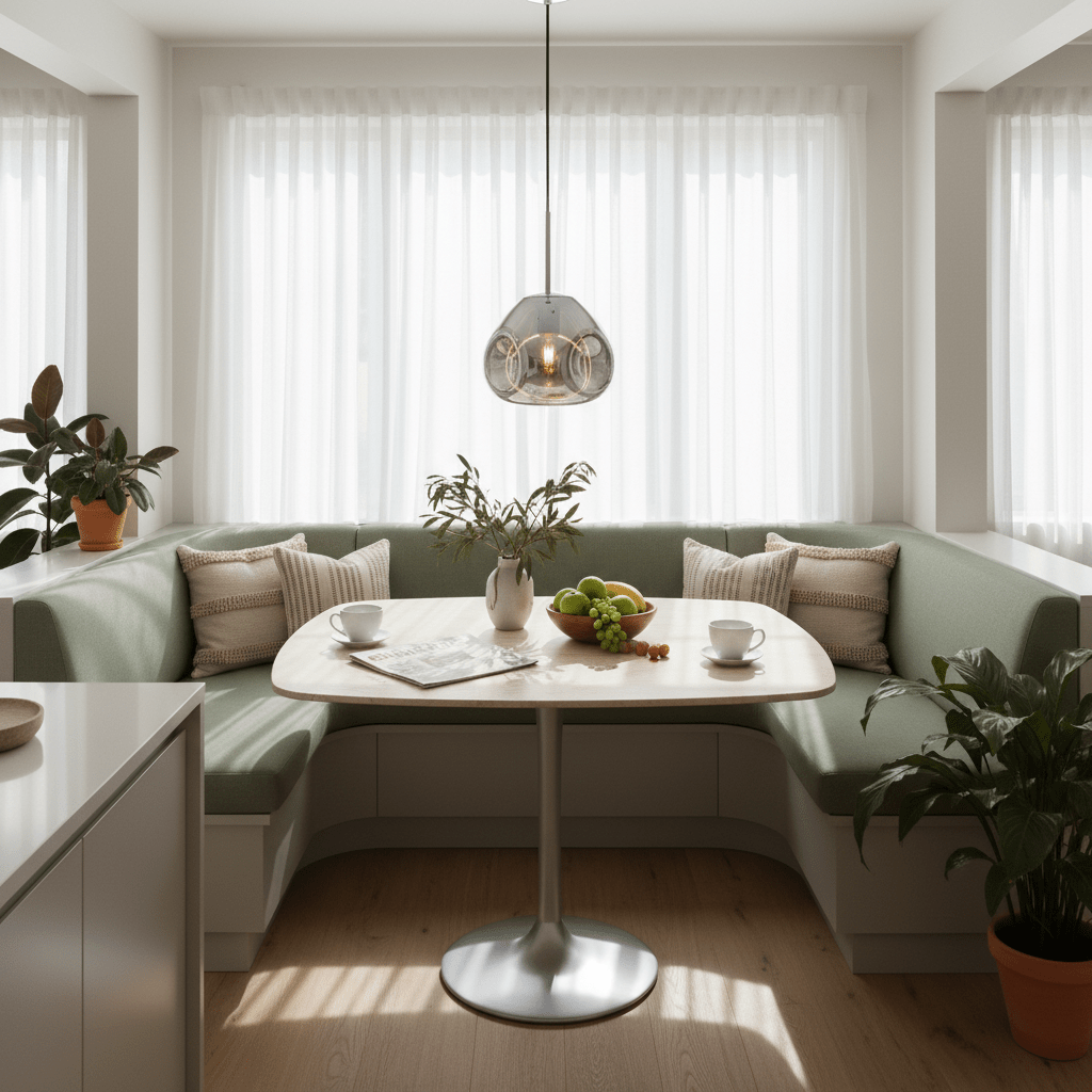 Murphy Smokey Chrome Round Pendant Light