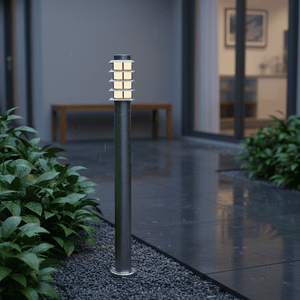 1050mm Stainless Steel Grid Bollard - additional product image