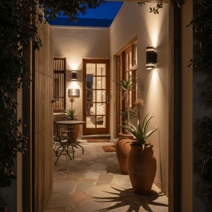 Die Cast Aluminium Wall Bracket with Glass