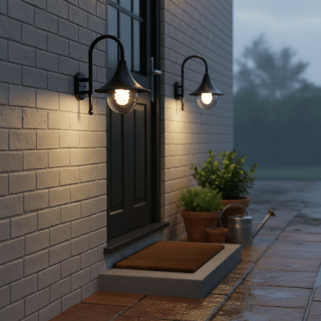 Aluminium Outdoor Wall Light