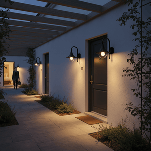 Aluminium Outdoor Wall Light