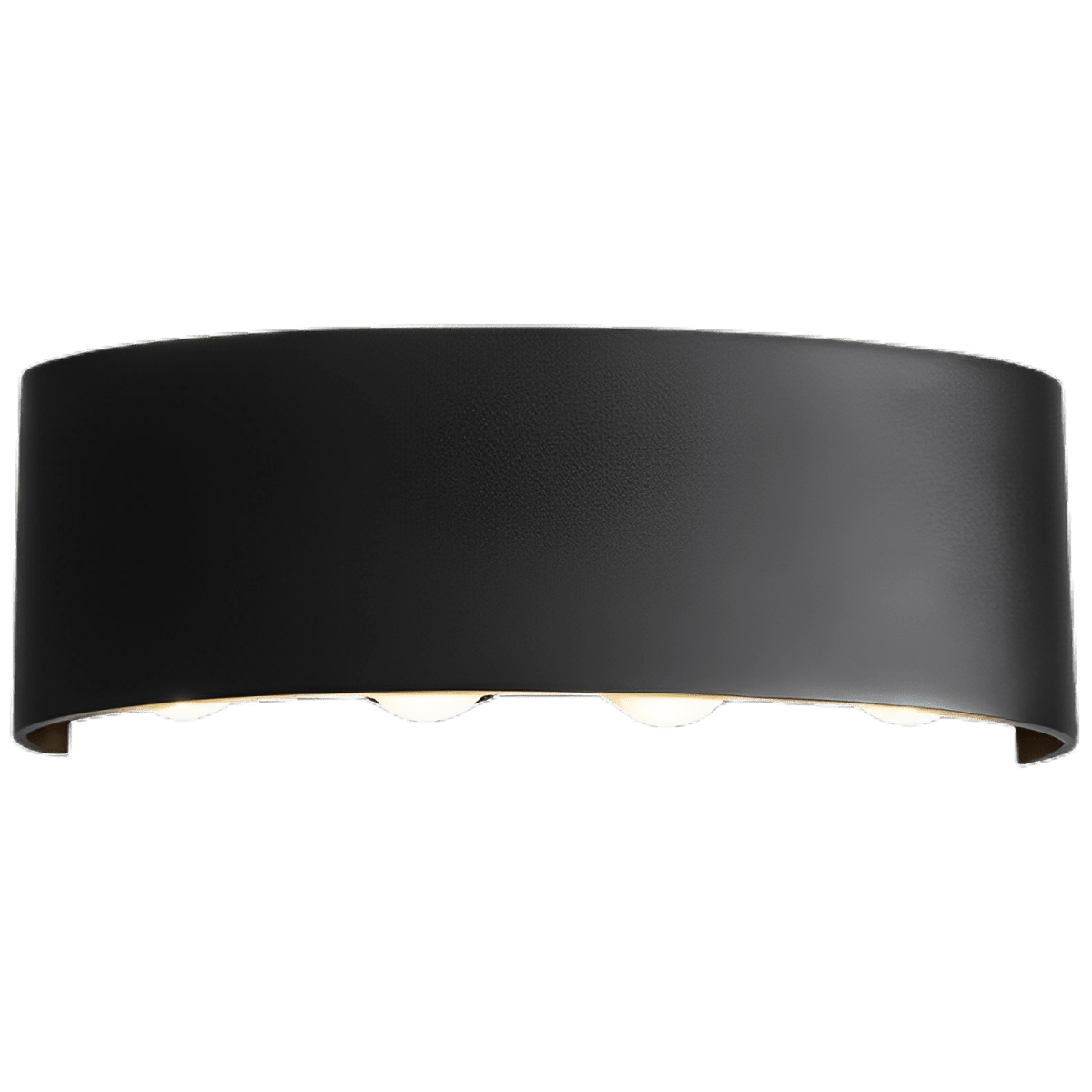 Aluminium 8 LED Wall Light Up & Down Facing
