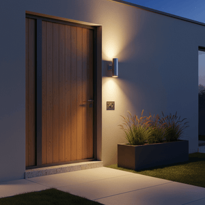 Round Up & Down Aluminium Outdoor Wall Light - additional product image