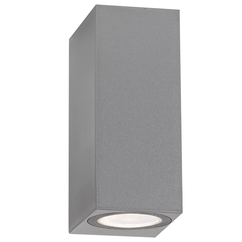 Square Up & Down Wall Light - Stylish Outdoor Illumination