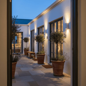 Square Up & Down Wall Light - Grey - additional product image
