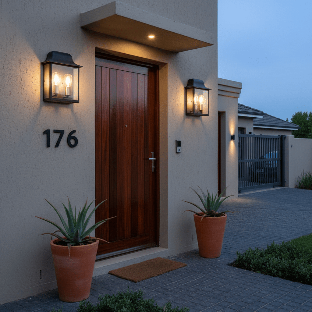 Centurion Double Outdoor Wall Light