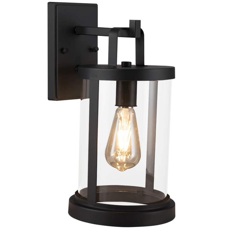 Decorative Clear-Glass Wall Lights