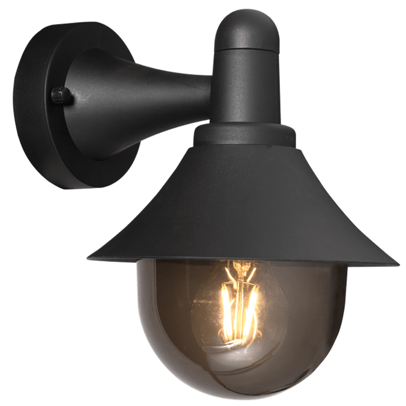 Smokey IP44 Outdoor Wall Light