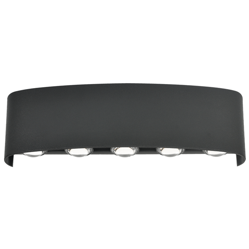 10W LED Up &Down Plastic Wall Lightb - 3000K