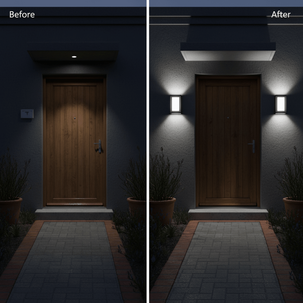 LED Wall Light - Rectangle