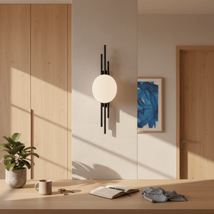 Tribar LED Wall Light - Black