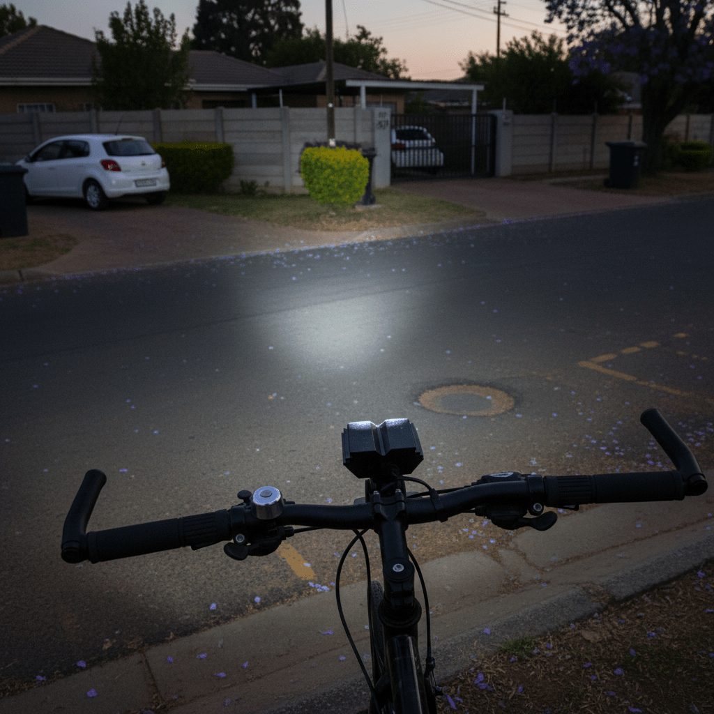 LED Bicycle Light Kit - Rechargeable 2400 Lumens