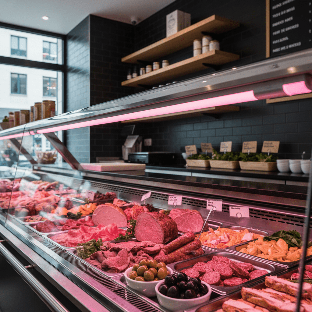 T8 LED Butcher / Food Display Tubes - 600mm