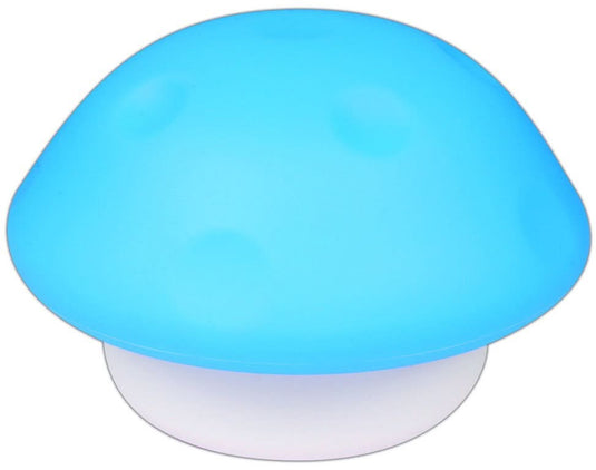 LED Kids / Children Night Light - Mushroom Cap - Blue