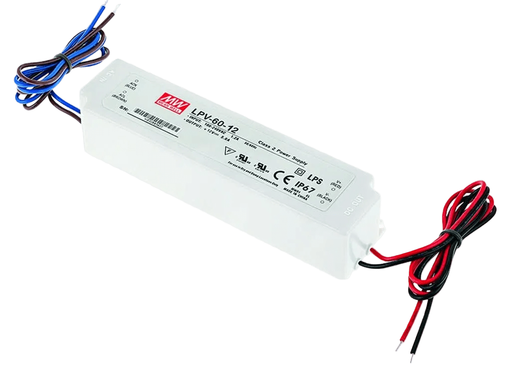 LED Power Supply - IP67 Meanwell - 12VDC - 150W