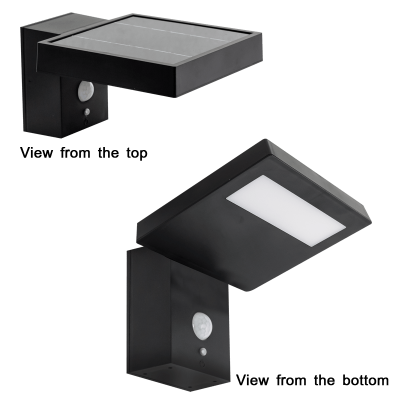 Outdoor Solar LED Sensor Wall Lamp Box