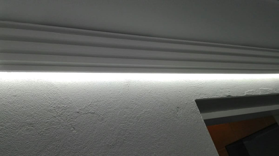 LED strip options suitable for cornice lighting