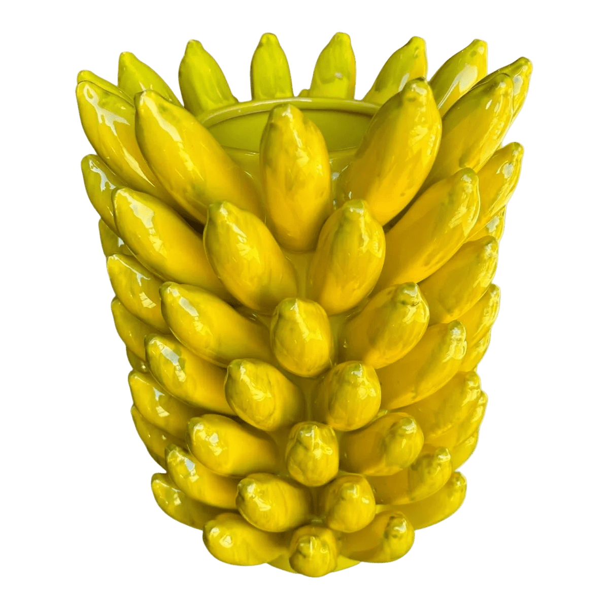 Ceramic Yellow Banana Vase 31cm