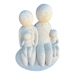 Family Figurine – Parents with Two Children decorative piece