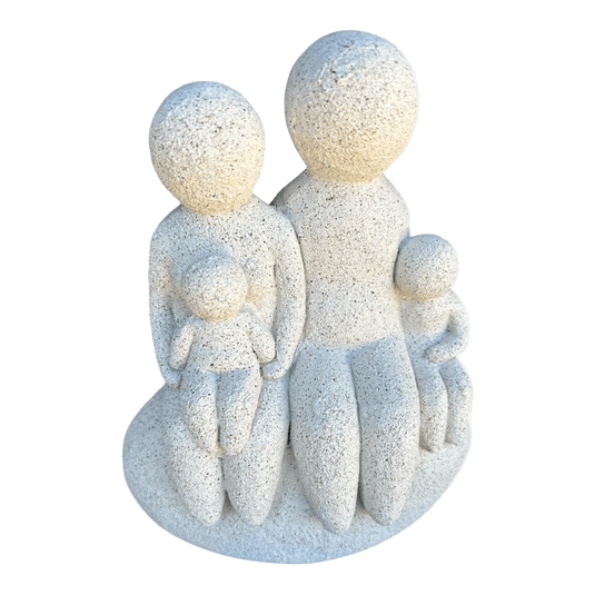 Family Figurine – Parents with Two Children