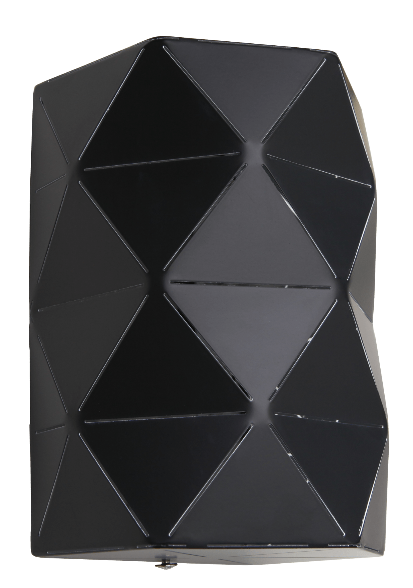 Black Laser Cut Wall Light