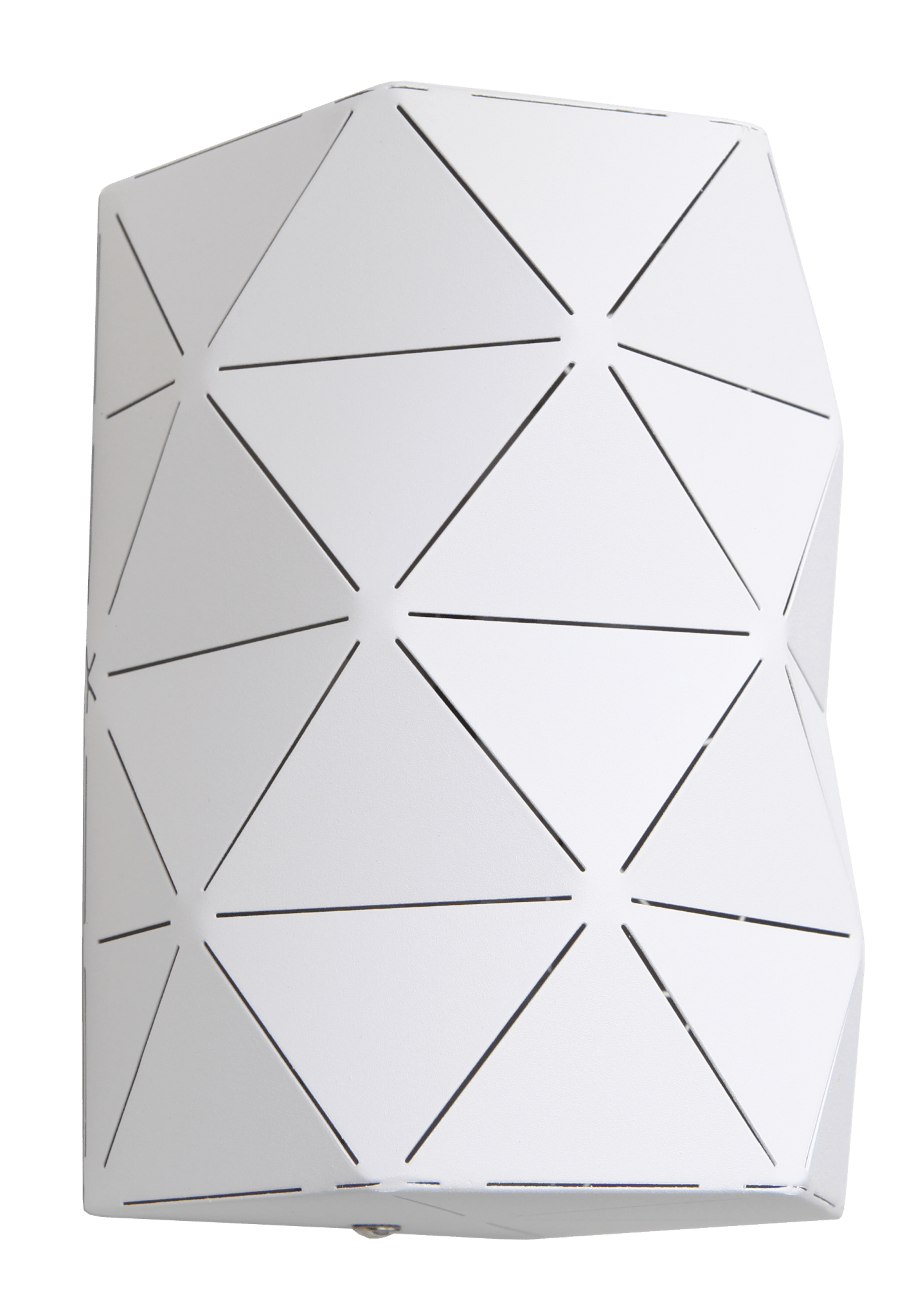 White Laser Cut Wall Light