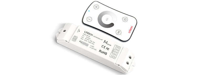 LED Strip Light - M4 RF Receiver 20A with M1 RF RGB Remote Control - Future Light - LED Lights South Africa