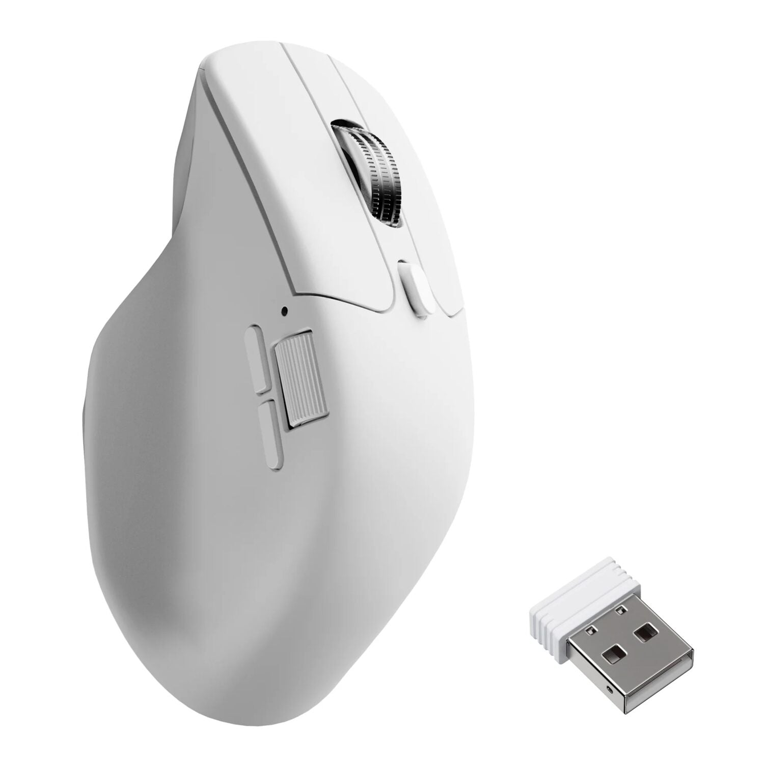 Keychron M6S PixArt 3950 8K 30000DPI Wireless Mouse (BT/2.4GHz/Wired) - White