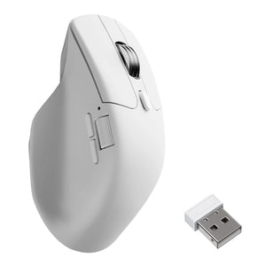 Keychron M6S PixArt 3950 8K 30000DPI Wireless Mouse (BT/2.4GHz/Wired) - White