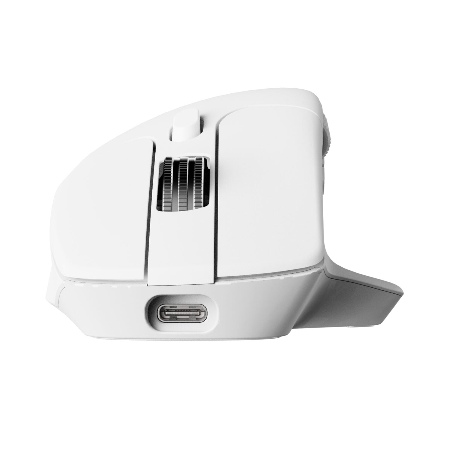 Keychron M6S PixArt 3950 8K 30000DPI Wireless Mouse (BT/2.4GHz/Wired) - White