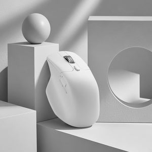 Keychron M6S PixArt 3950 8K 30000DPI Wireless Mouse (BT/2.4GHz/Wired) - White