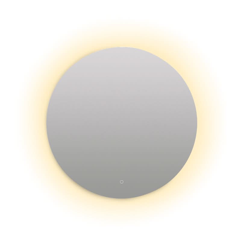 Como Medium Frameless LED Mirror - Backlit