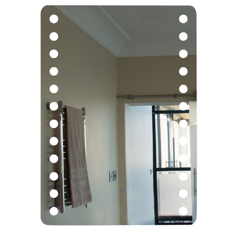 Hollywood Rectangular LED Mirror - Dimmable - Future Light - LED Lights South Africa
