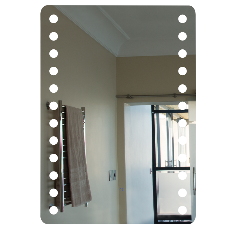 Hollywood Rectangular LED Mirror - Dimmable - Future Light - LED Lights South Africa