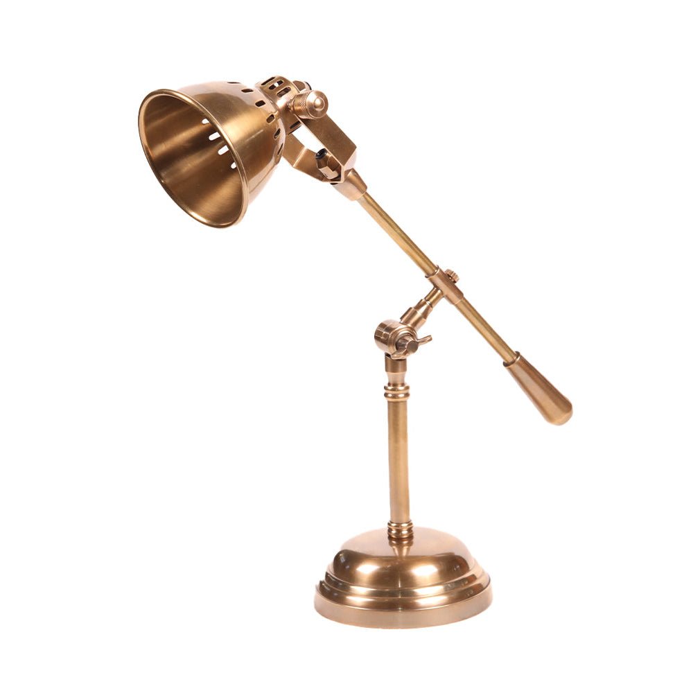 Newcastle Desk lamp Antique Brass