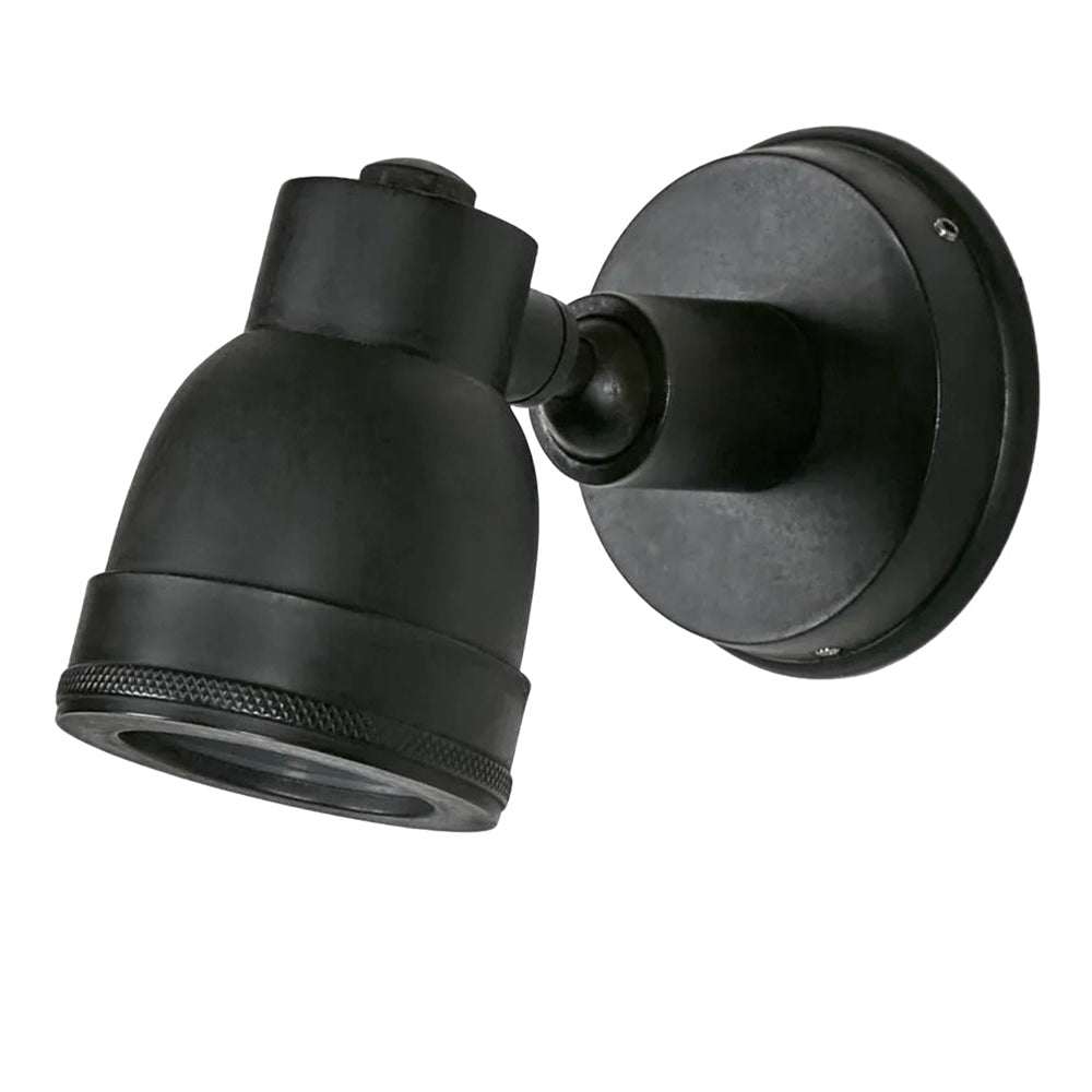 Indigo Swirl Wall Lamp Matt Black