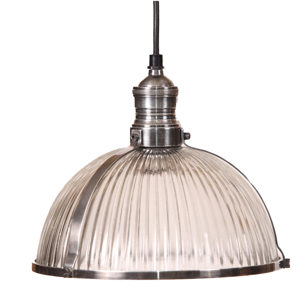 Salina Hanging Lamp Antique Silver